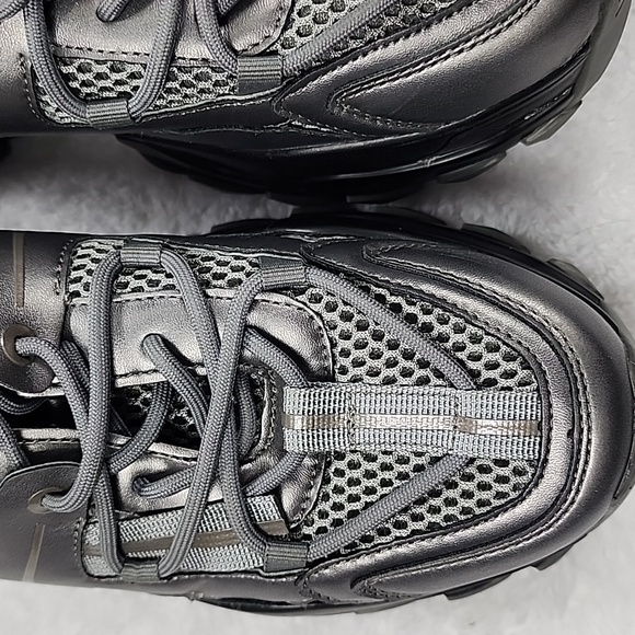 Asos Design Chunky Sneakers In Gunmetal - Picture 10 of 15